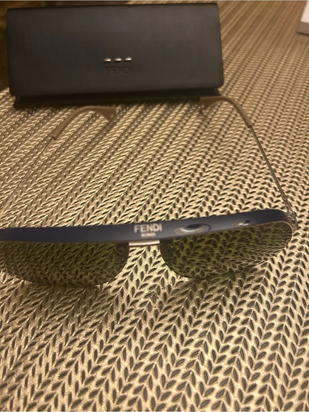 Fendi Sunglasses w/Leather Fendi Case - New!